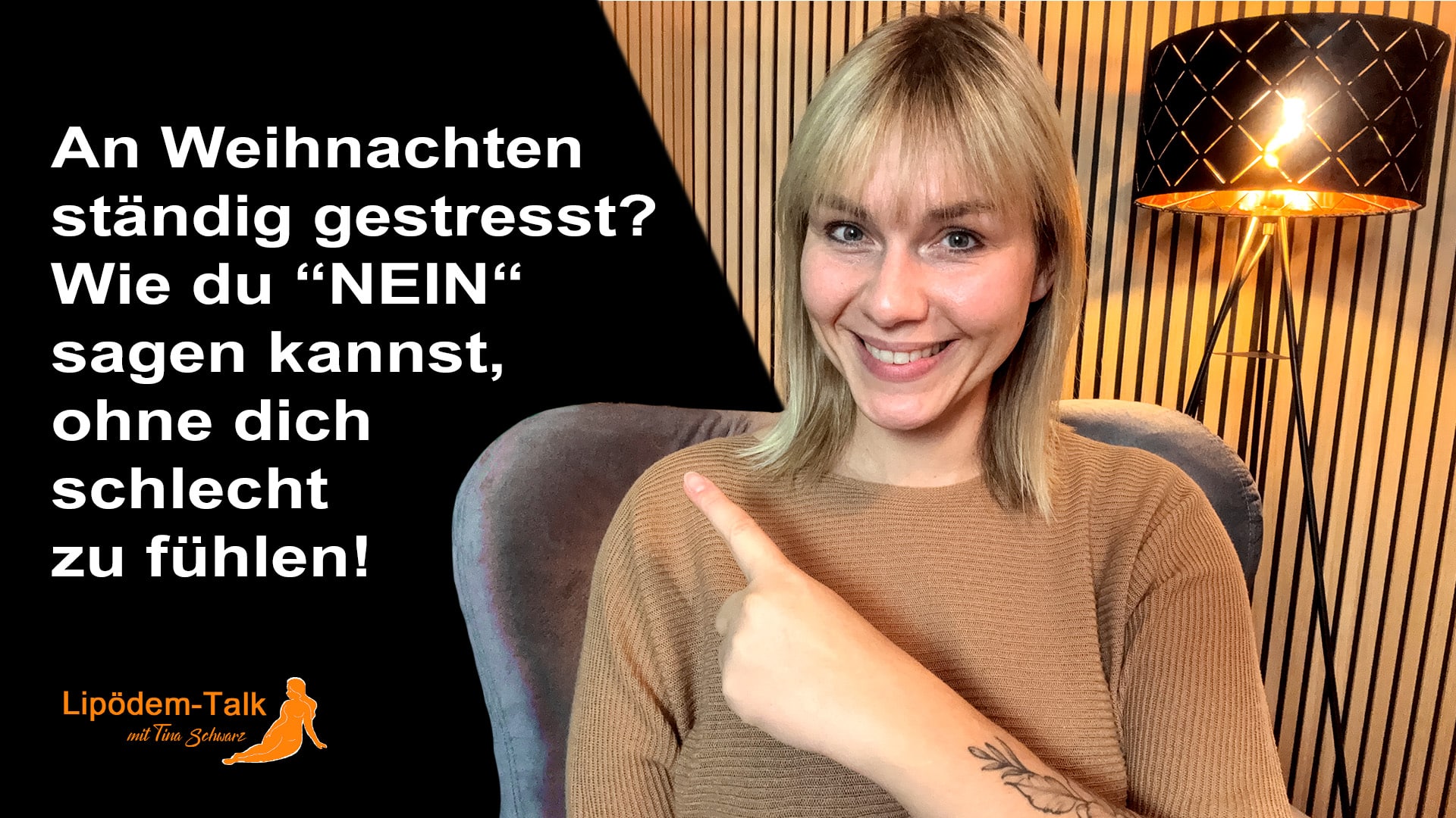 Stress an Weihnachten? Nicht mit diesen Tipps! Erfahre, wie du mit mehr Gelassenheit, Priorisierung und einer klaren Abgrenzung entspannt durch die Feiertage kommst – trotz Lipödem.