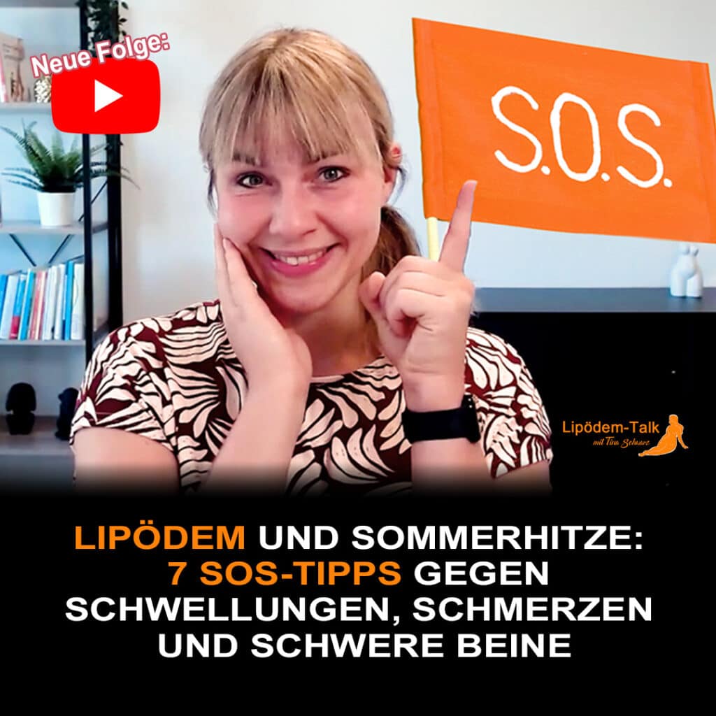 Lipödem und Sommerhitze: 7 SOS-Tipps gegen Schwellungen, Schmerzen und schwere Beine